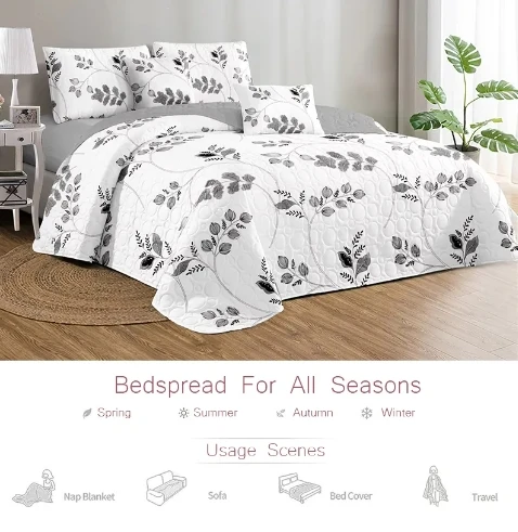 Hot Sale Bed Linen Bedding sheet set Luxury Twin Queen King Microfiber Cotton  Bedspreads for bed room Quilt