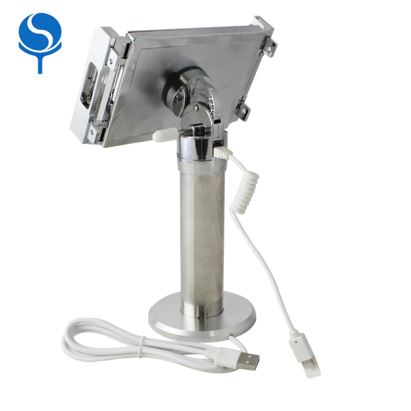 Security Display Holder With Alarm For Tablet System Ipad