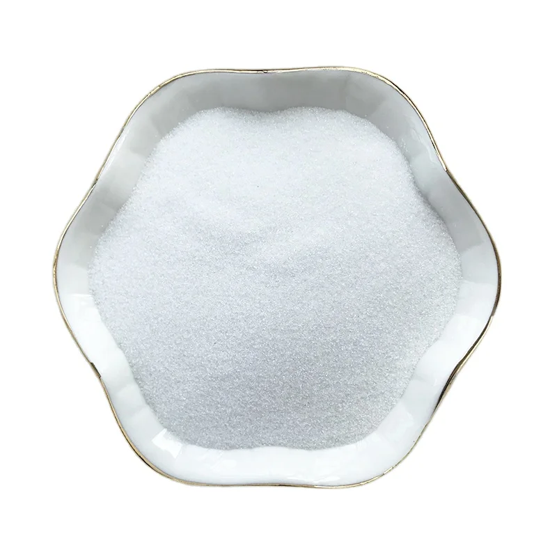 White corundum in the shape of hexagonal crystal with high purity and corrosion resistance is used for sandblasting and ceramic
