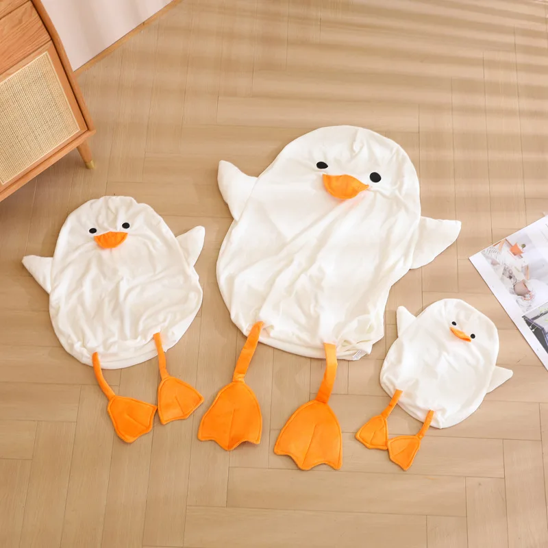 Factory Wholesale Stuffed Animal Cushion Pillow Case Empty Plush Duck Toys Skin