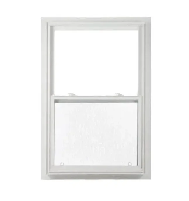 American Style Single Double Hung Windows UPVC Profiles Vertical Sliding Windows PVC Windows