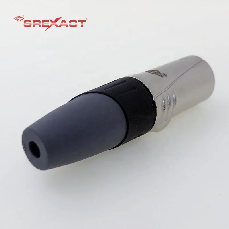 Audio 3pin connector balanced xlr plug