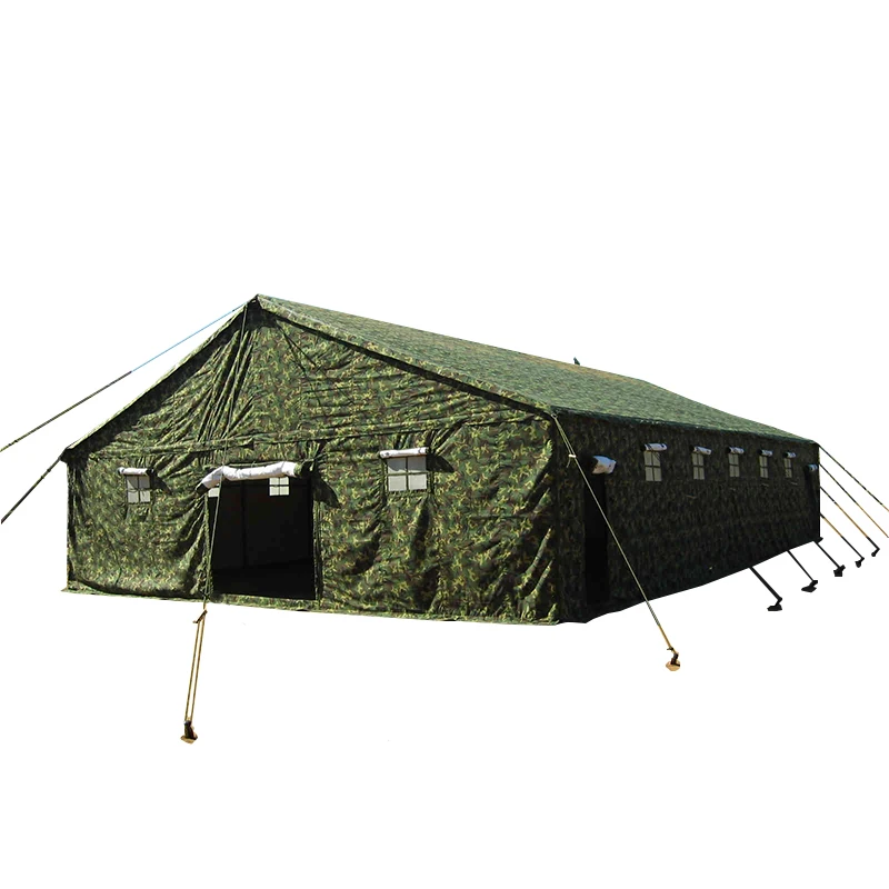 Aosener 14x9 customized tent ripstop canvas tent desert tent for field operation