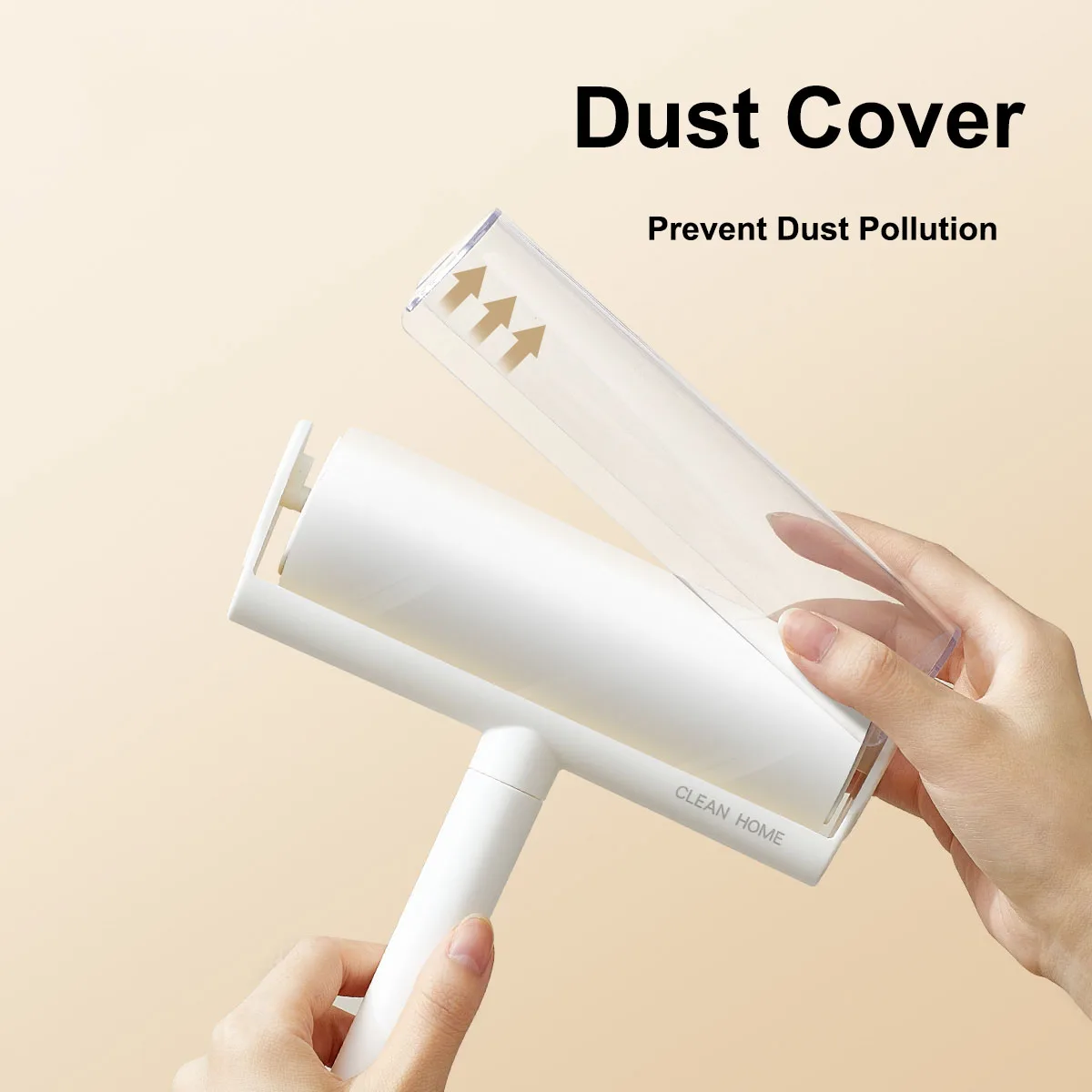 Portable Self-Cleaning Mode  60 Sheets Replaceable  roller Clothes Furniture Dust cleaning Lint Sticking Roller