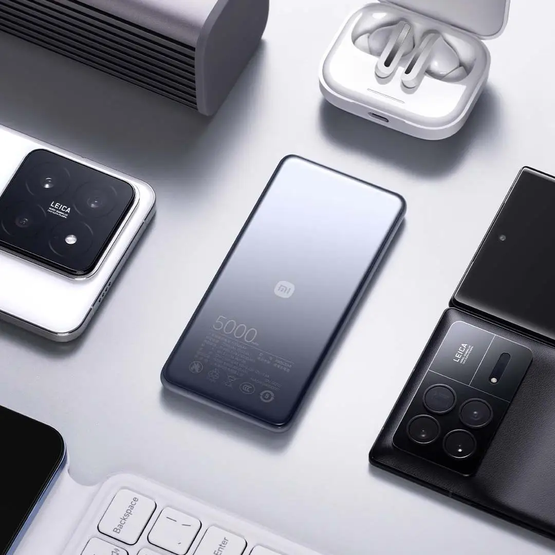 Mijia ультратонкий внешний аккумулятор 5000 мАч 20 Вт MAX PB0520MI Mi Powerbank портативный для iPhone
