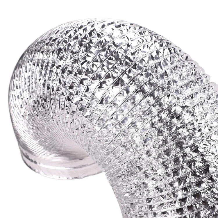 4/5/6 inch Duct HVAC system flexible  aluminum foil air duct aluminum duct