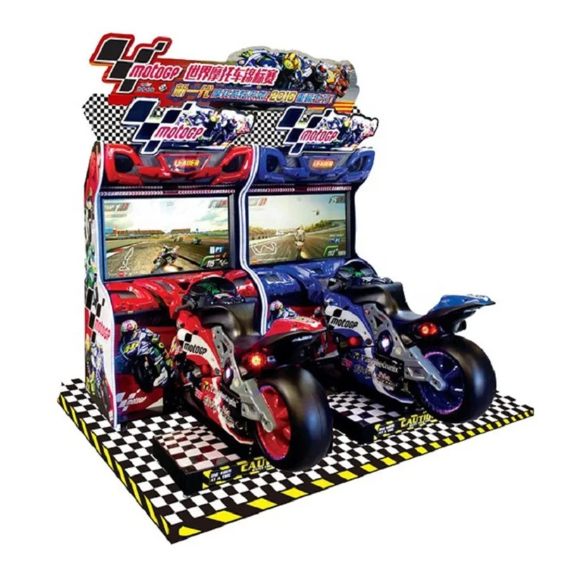 Banana Land Video Game Amusement Coin Operated Games Electric Simulator Racing Motorcycle Arcade Moto Simulator