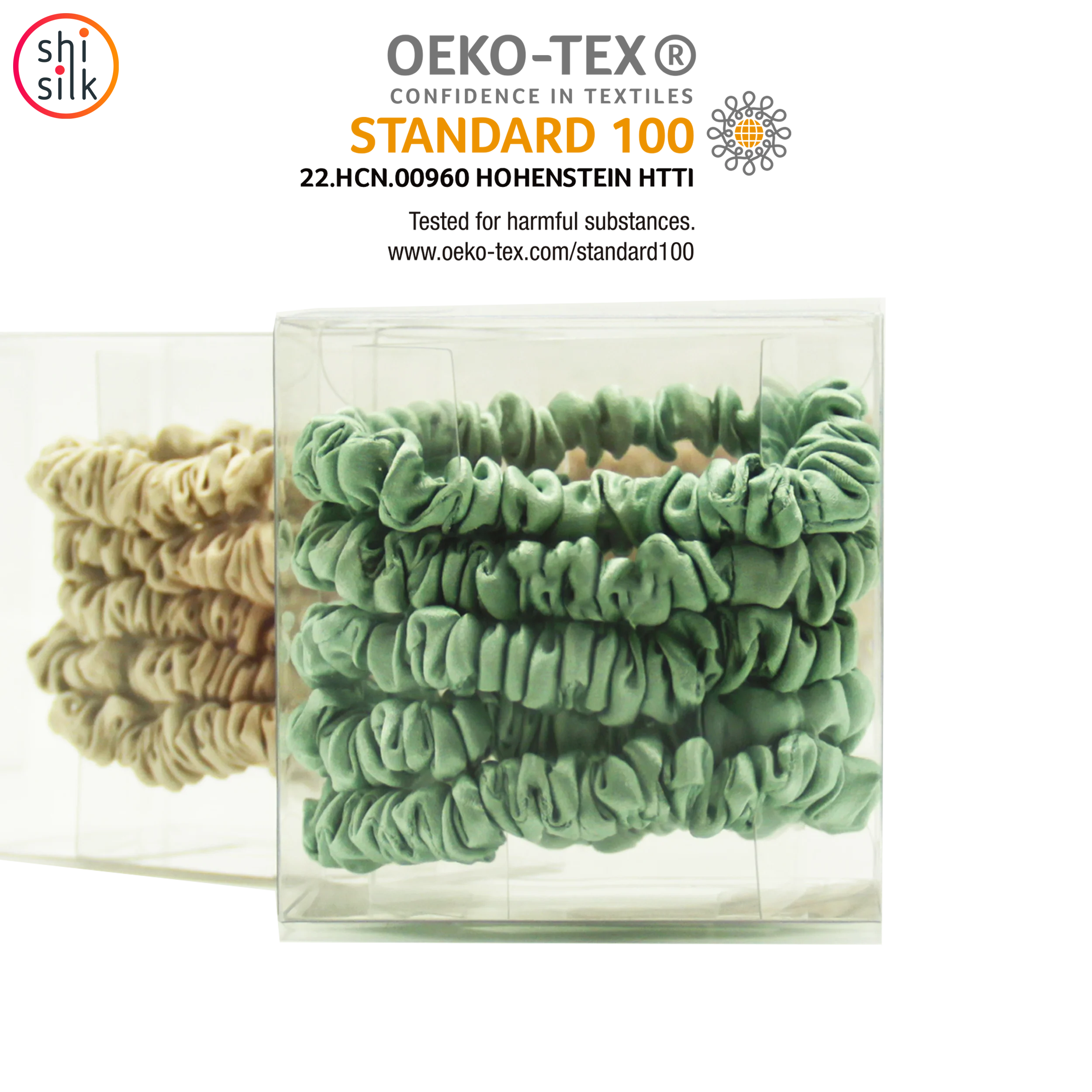 2022 Wholesale 22 Momme Custom Silk Hair Scrunchies Organic Hair Ties For Women