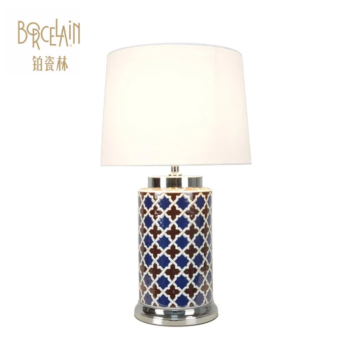 Wholesale traditional hotel decoration ceramic usa table lamp manufacturers