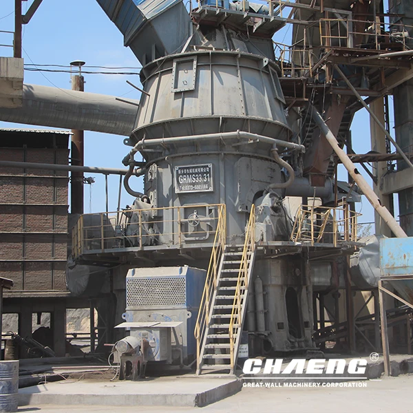 Vertical grinding roller mill in cement industry for sale