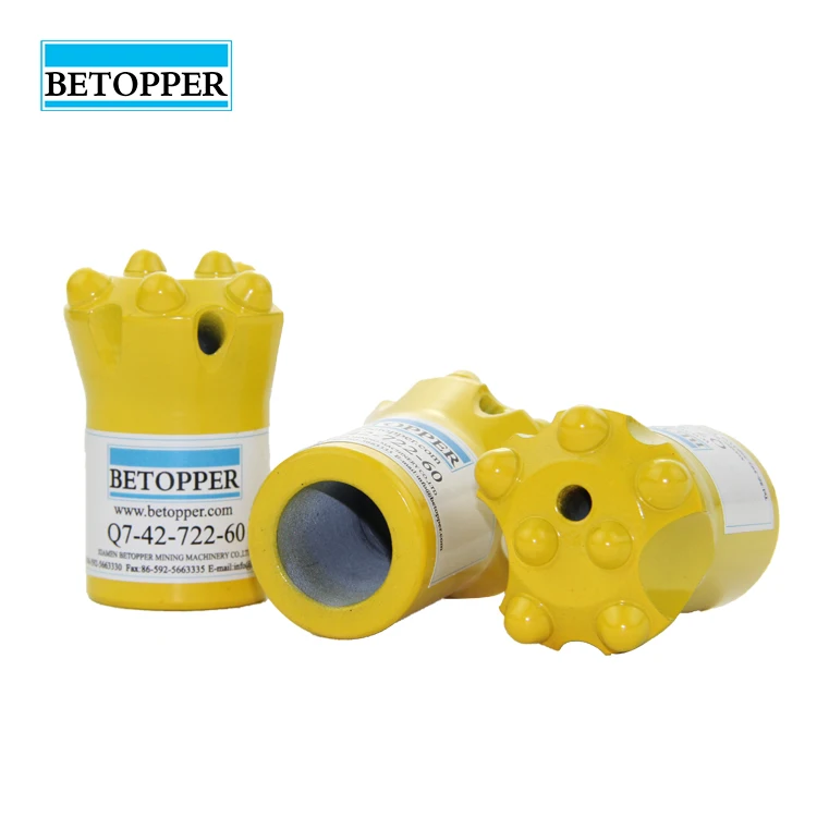 china supplier 34mm rock drill button bit for hydraulic rock rig 34mm tungsten carbide mine insert tungsten drill button bit