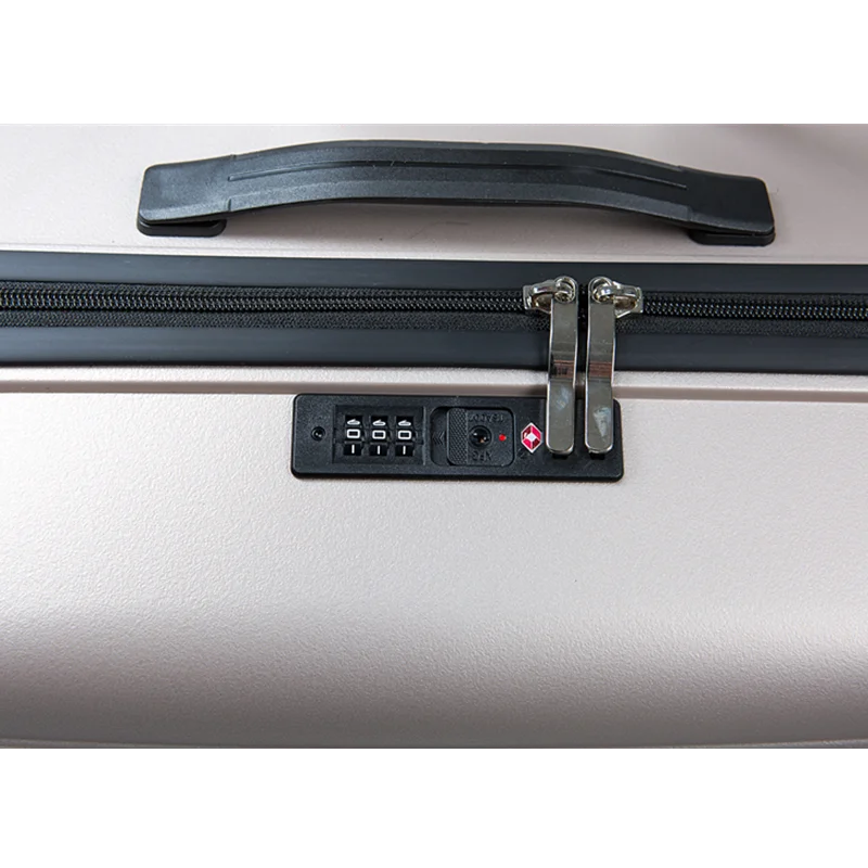 Hard Shell Carry on Travelling Single Trolley Luggage Suitcase Design Wholesale PP New Unisex OEM Item Style