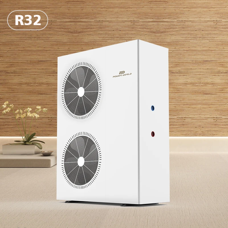 A +++ высокотемпературный тепловой насос R32 низкой температуры от воздуха к воде evi для горячей воды моноблочный инверторный