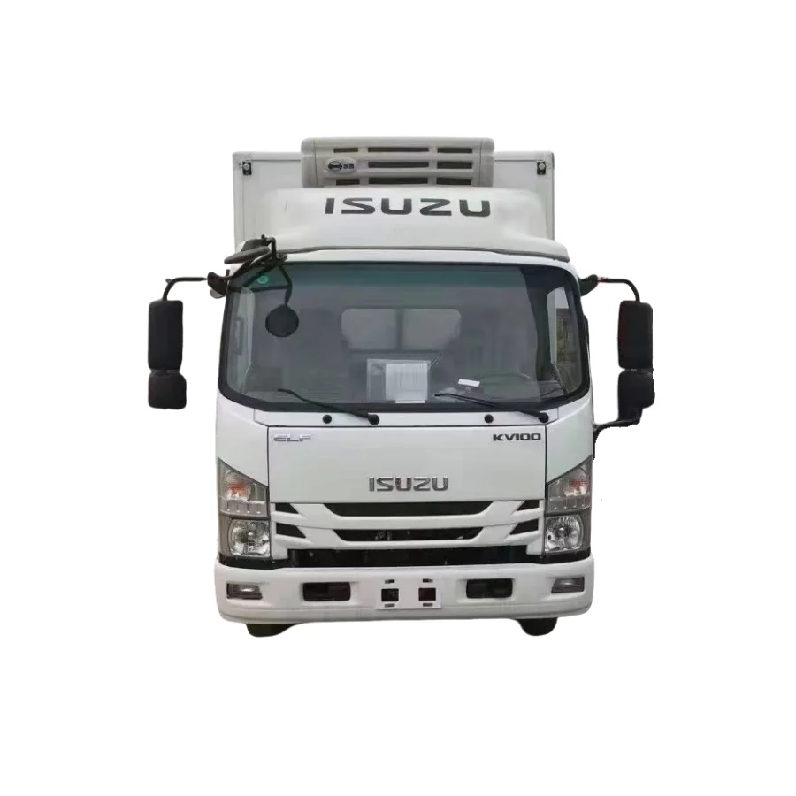 Новый 5-тонный РЕФРИЖЕРАТОРНЫЙ грузовой автомобиль Isuzu с механической коробкой передач, пищевой рефрижератор