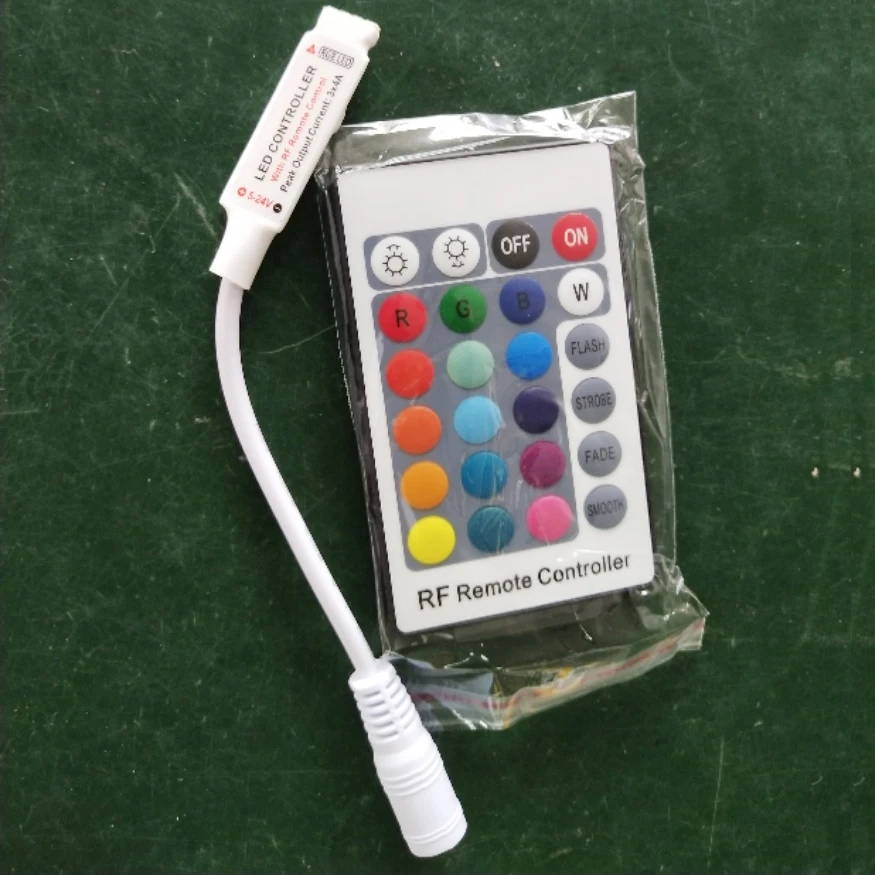 24keys remote wireless mini RGB RF led controller