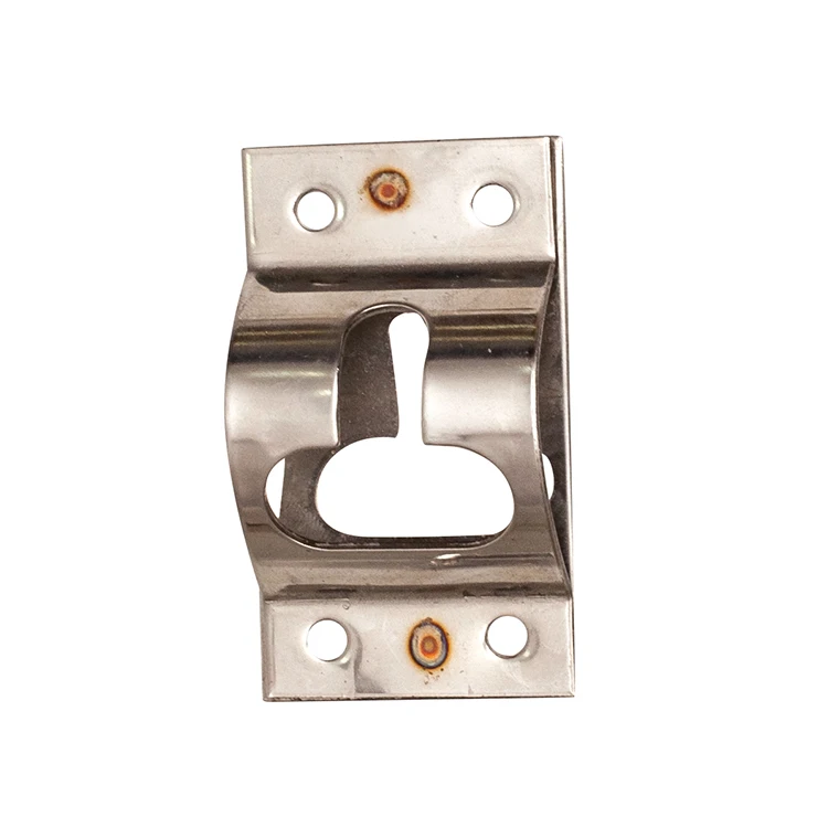 304 SS mirror polishing hold back hook retaining spring door holder for truck container door