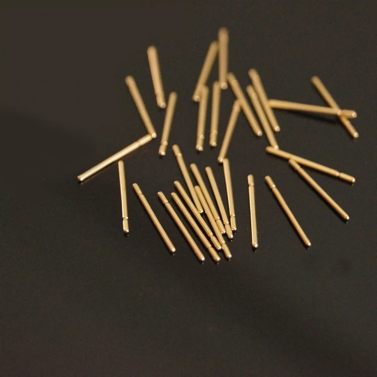 Wholesale Brass Straight Pins Safety Earring Post Pins without Head