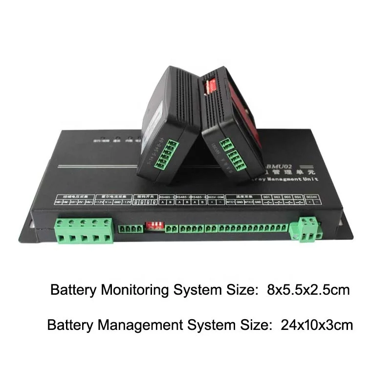 ZC-BMU02 RS485 intelligent 12v lead acid Management System BMS Battery Capacity Monitor Sensors