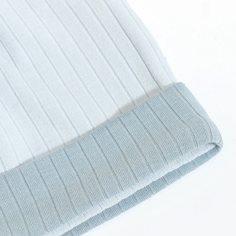 Wholesale Casual winter warm knit child baby knot hats winter beanie baby