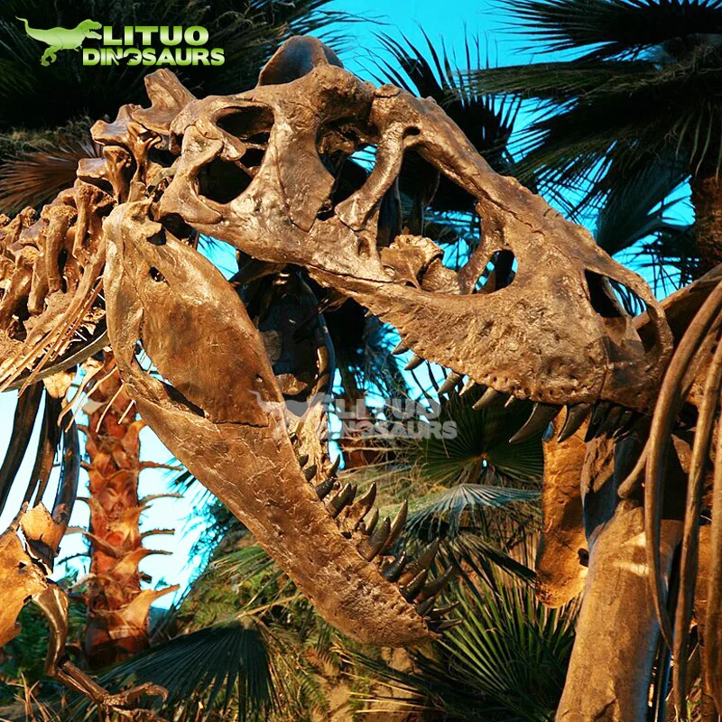 Life Size Dinosaur Skull of T-rex