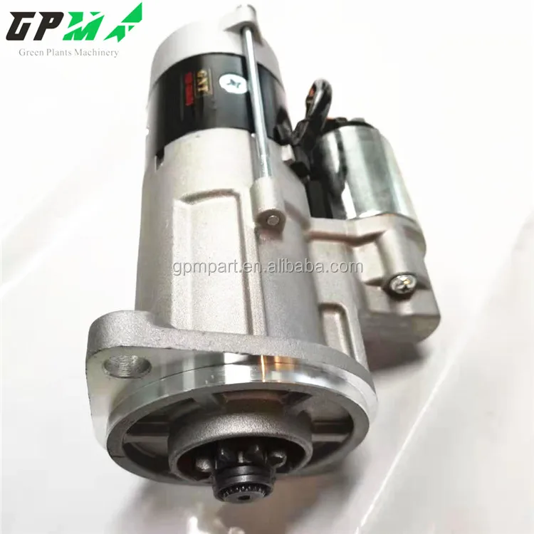 Guangzhou GPM New Excavator Starter Motor For R55-9 4TNV98 129900-77040