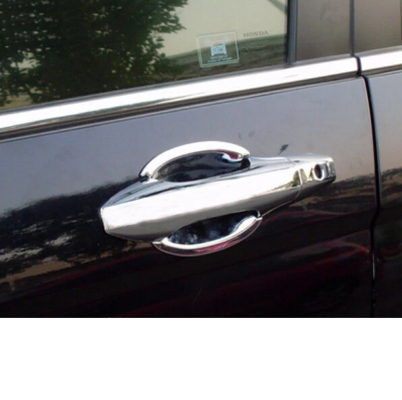 Накладка на дверную ручку из углеродного волокна для honda civic 8 crv 2006 2007 2008 2009 2010 2011 2012 аксессуары автомобиля