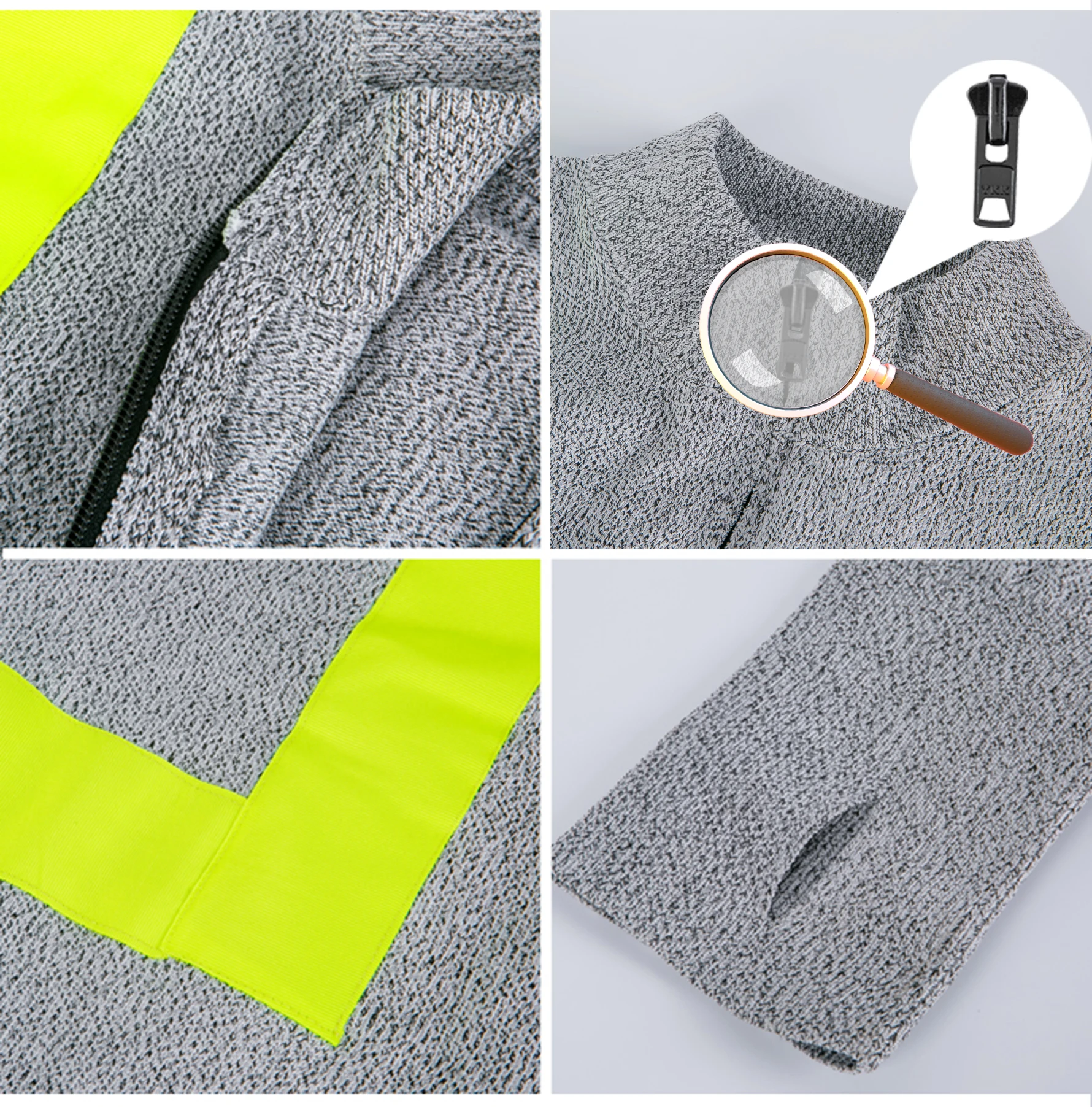 Устойчивая к порезам одежда с уровнем защиты от порезов A4 HPPE устойчивая к ударам одежда