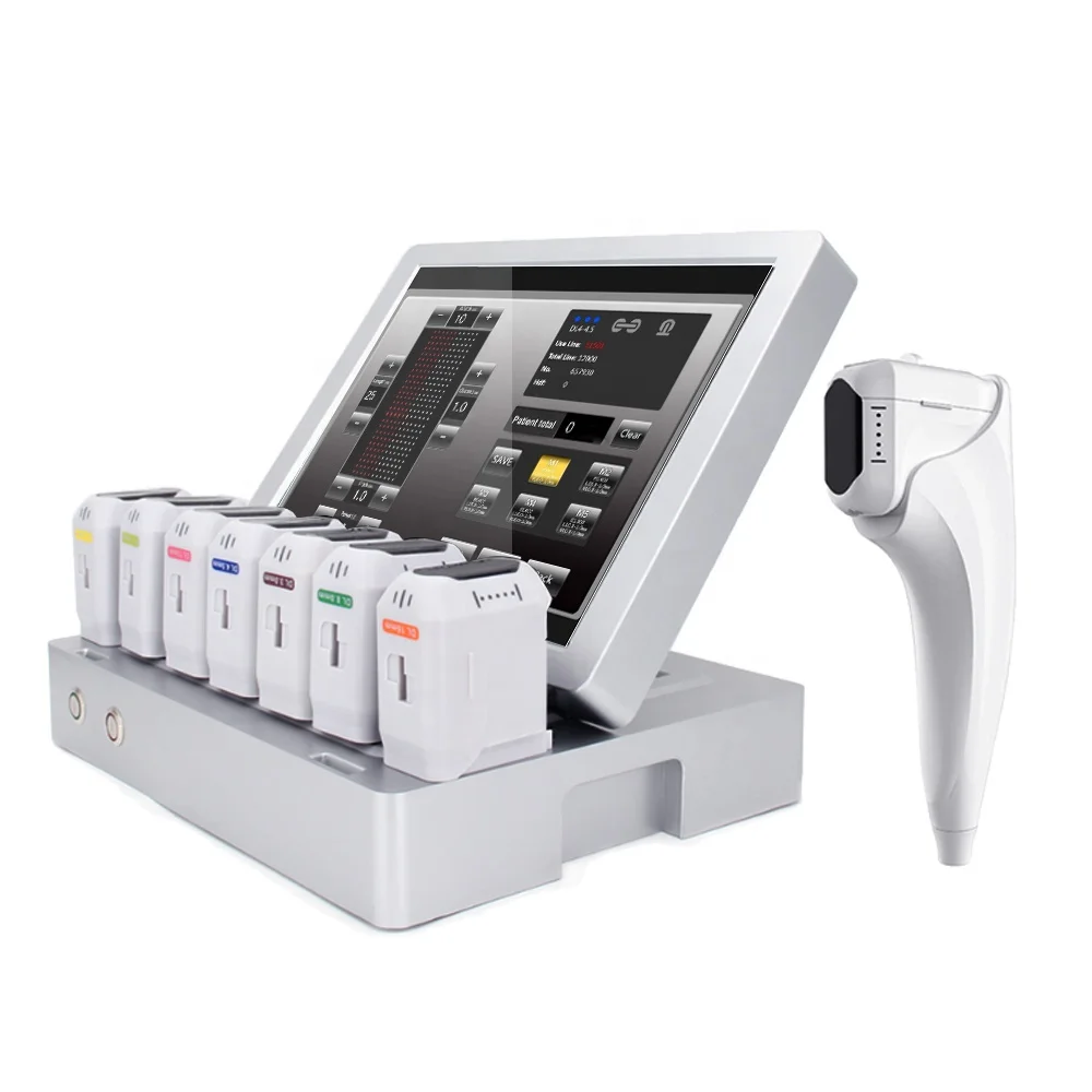 HIFU Face Lift Machine High Intensity Focused Ultrasound Portable HIFU 4d 9d Desktop Ultrasonic Face Neck Body for Commercial
