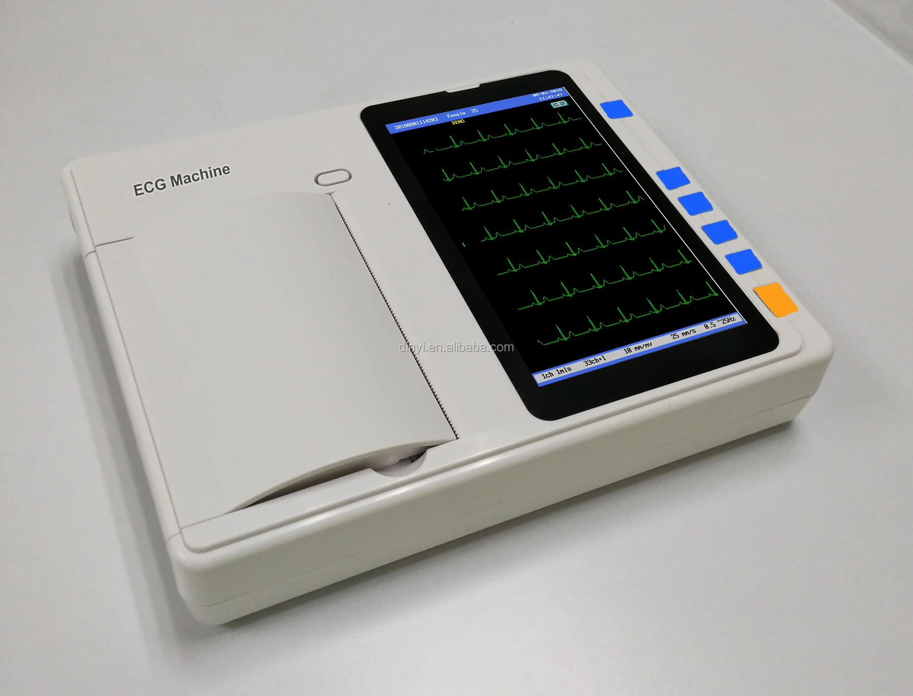 
Factory price warranty 3 channel ecg machine for sale 