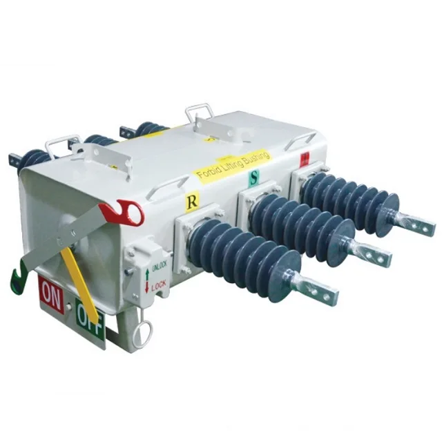 Automatic Outdoor 3 Phase SF6 Gas Insulated Load Break Switch Rated Voltage 12KV 15kV sectionalizer