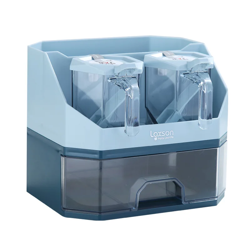 Многоцелевой пластиковый контейнер для специй 3 отделения