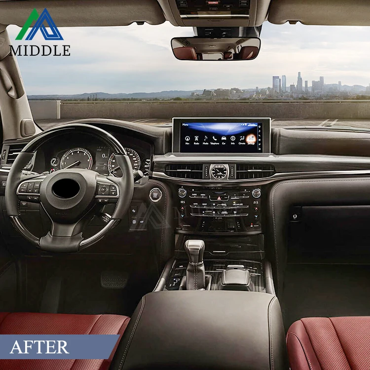 New Luxurious Multifunctional Interior Kits For LX570 08-15 Upgrade to 2019 Style