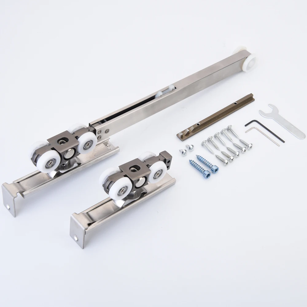 
Высококачественная деревянная дверь, мягкая система закрывания колес, подвесной демпфер для раздвижной двери 