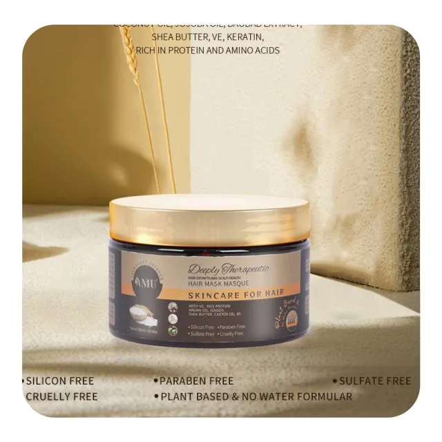 Best quality product deep repairing hair mask conditioner organic hair mask make scalp health and growth hair masque