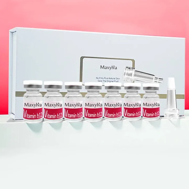 Skin Care Anti Aging Smoothing Hydrating Cobalamin Vitamin B12 Skin Repair Ampoule Face Serum