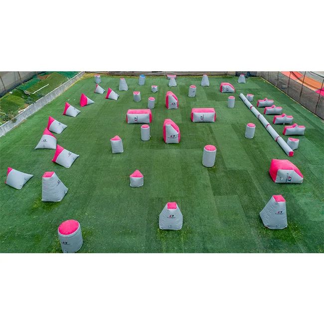Hot sale cheap paintball bunker paintball obstacles game inflatable shooting paintball bunker