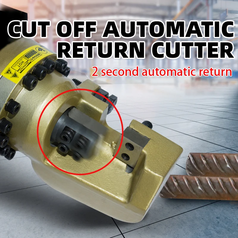 Portable Electric Hydraulic Steel Bar Cutting Machine 4-32mm Manual Cutter Tool rebar bending machine