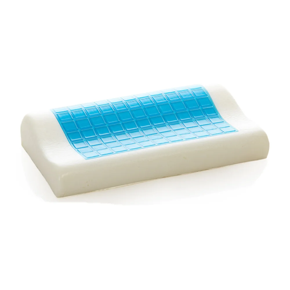 
 Расслабляющая Удобная подушка из пены с эффектом памяти и медленным восстановлением формы волны, эргономичная подушка с охлаждающим гелем YSDK0028, оптовая продажа  