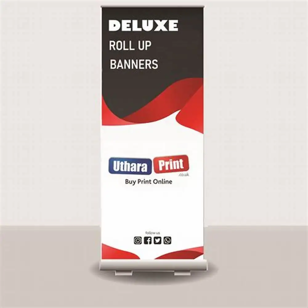 Roller Stand Portable Retractable Custom Printed Premium Outdoor Indoor Strong Heavy 80*200 Pull Up Banner