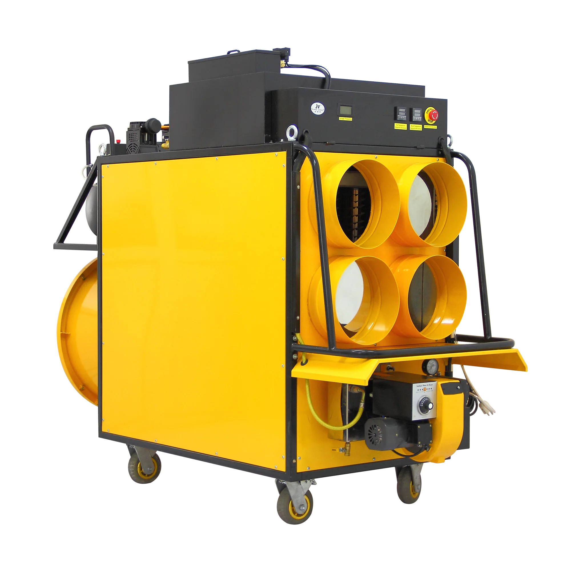 Wood Dryer 100C KVH6000 Hot Air Generator With Waste Engine Oil