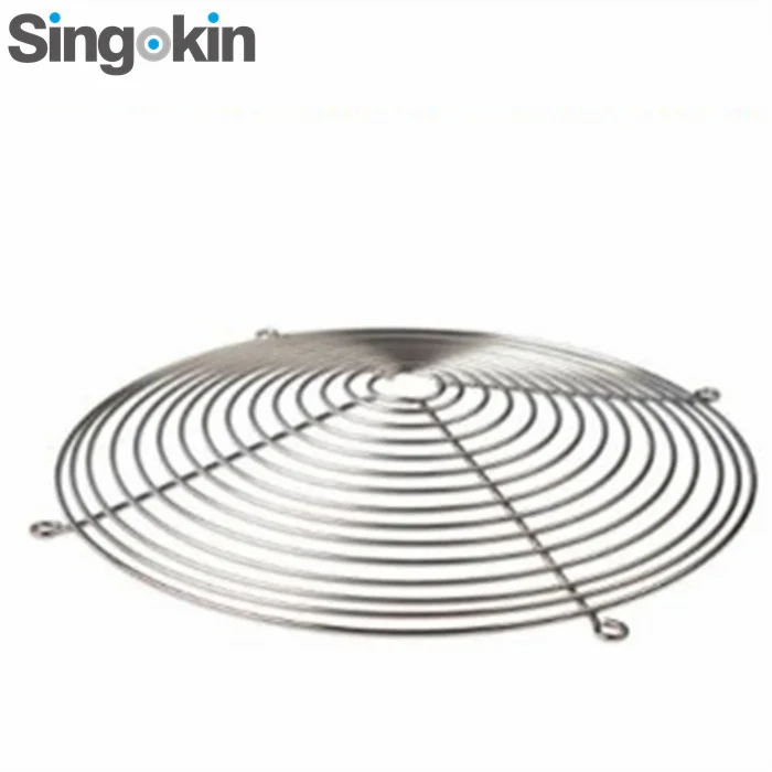 custom fan protection iron steel grid cooling fan metal wire guard