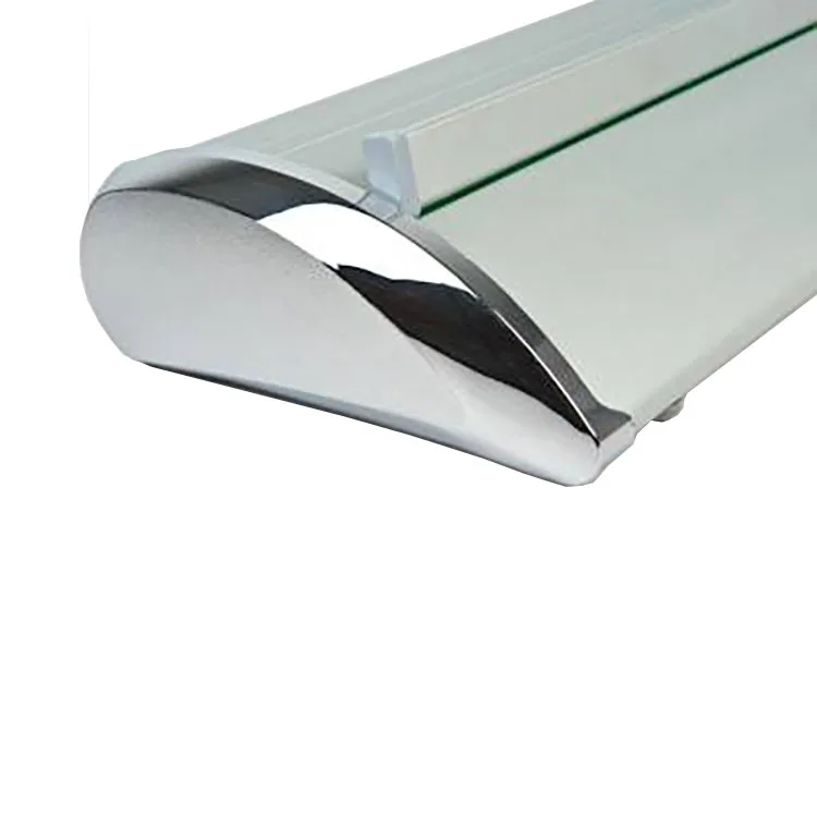 Luxury Aluminum Water Droplet Display Rack Banner Stand Roll Up