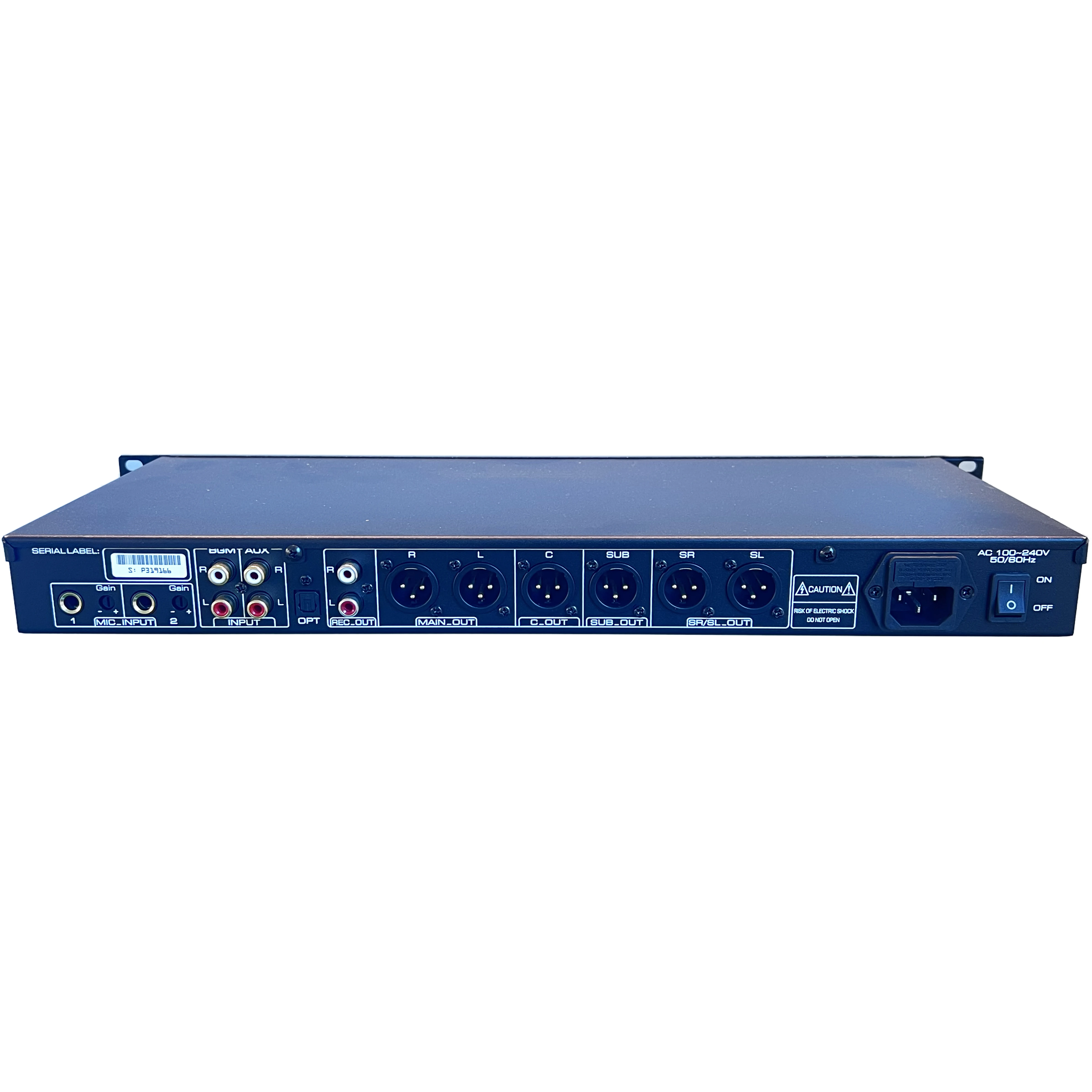 EX-110 High Performance Digital Audio Processor for Professional Sound and Karaoke Equipment