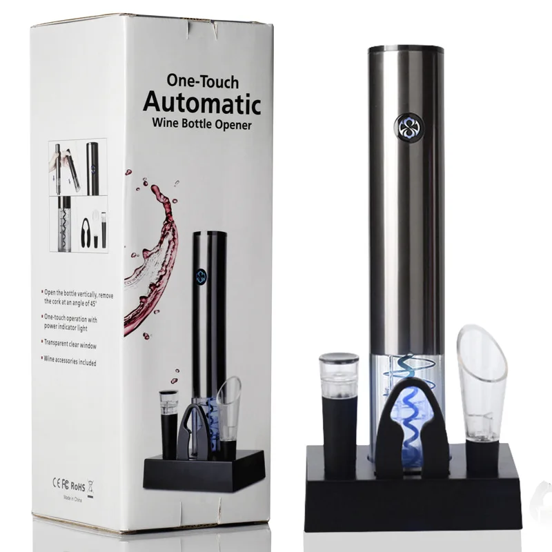 Network Best-Selling Products Can Be Wholesale Set Rechargeable Red Wine Electric Bottle Opener