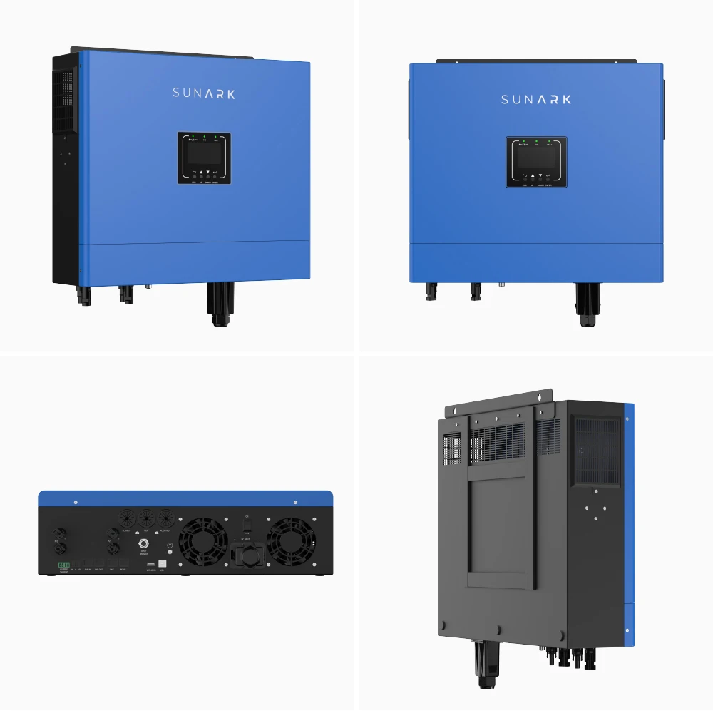 Инвертор Sunark Off Grid однофазный 6000 Вт 220 В в 240 высокочастотный версия ЕС инверторы с Wi-Fi модулем