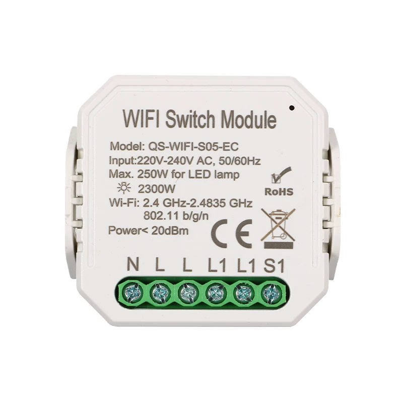 wifi smart power switch module With Energy Monitor Function wireless wifi circuit breaker energy meter