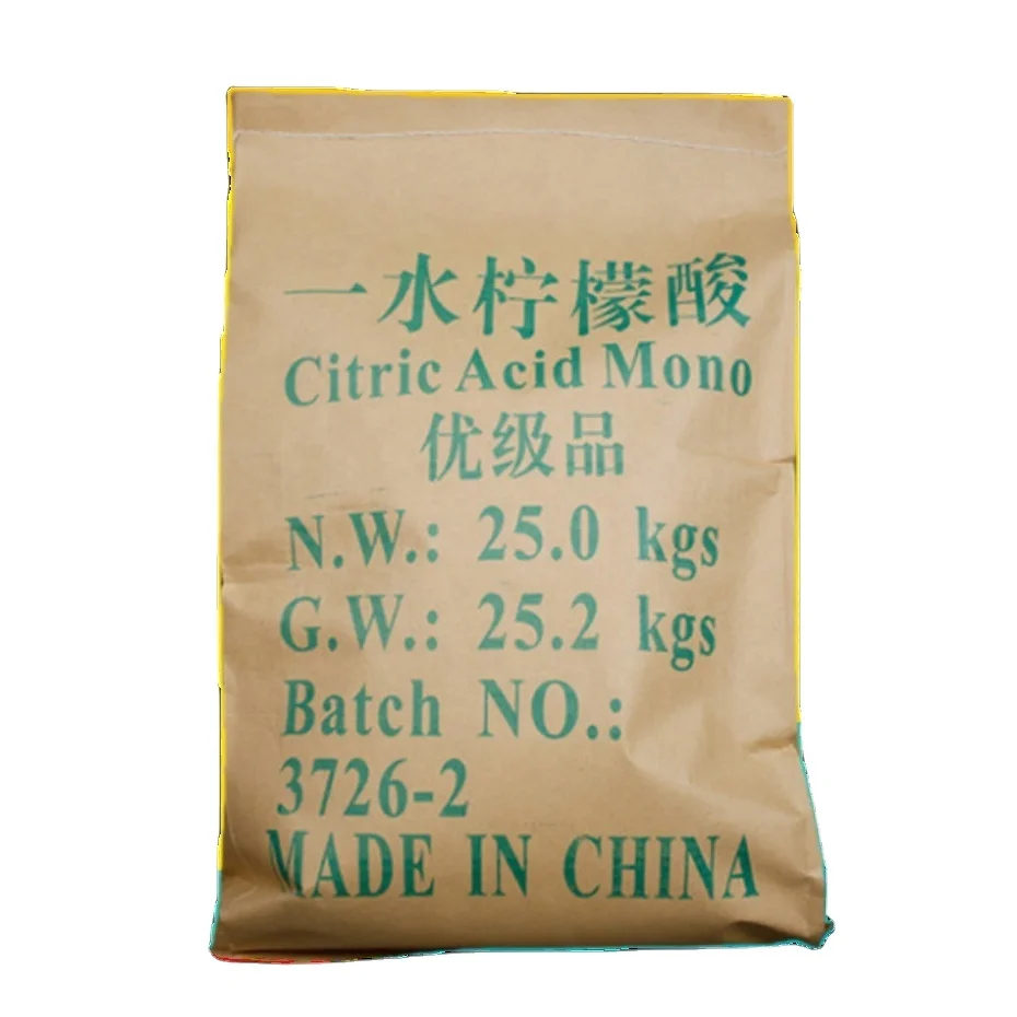 High quality food additive acidulant BP98 Citric Acid monohydrate
