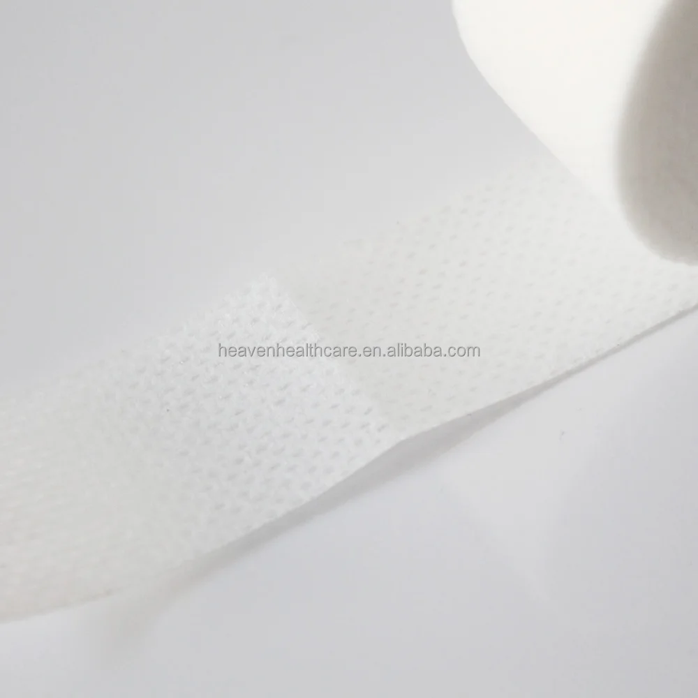 Медицинская Нетканая клейкая Хирургическая лента Spunlace ткань самоклеящаяся медицинская