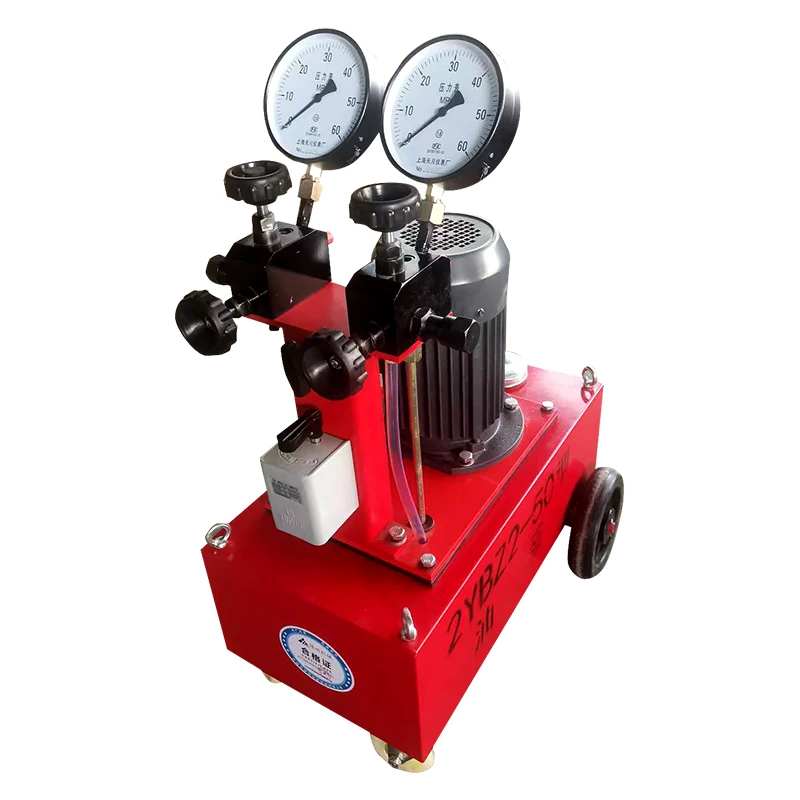 High Pressure Electric Hydraulic Oil Pump Hydraulic Ram Jack Pump Prestressed Concrete Bridge