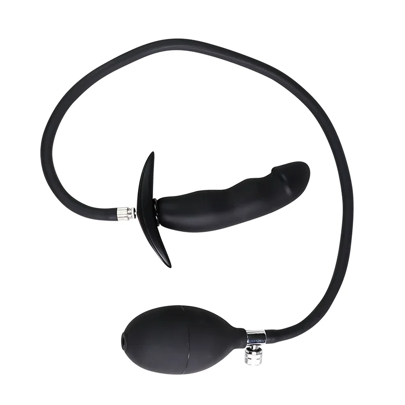 Top Sales inflatable homemade anal plug shock inflatable anal plug